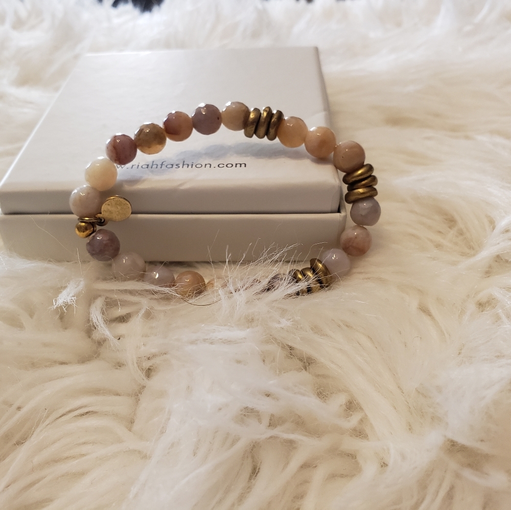 Beige neutral dressy bracelet